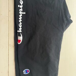 Champion Black Bike Shorts